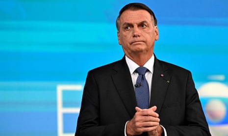Jair Bolsonaro in Rio de Janeiro, Brazil, in October 2022. 