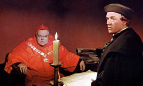 Historical epic … Orson Welles as Cardinal Wolsey and Paul Scofield as Thomas More in A Man for All Seasons.