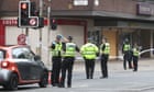 Police cordon off part of street in Glasgow after man stabbed