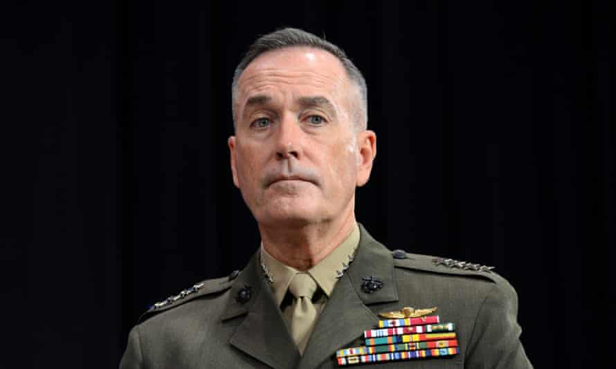 General Joseph Dunford said he wanted ‘a consensus on national security'.