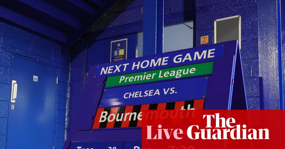 Chelsea v Bournemouth, Manchester United v Wolves, and more: Premier League live