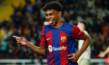 European roundup: Lamine Yamal rescues 3-3 draw for Barcelona