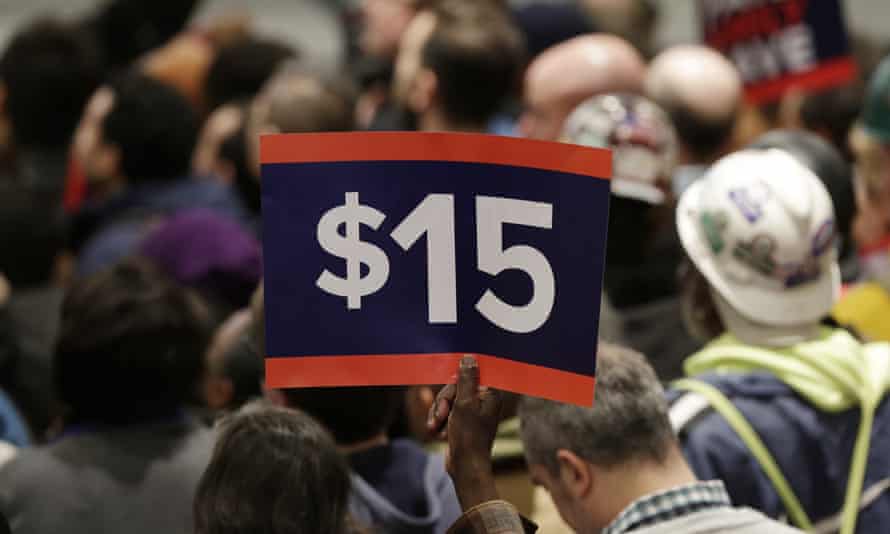 Fight For 15 Protesters Across Us Demand Living Wage In Day Of Action Minimum Wage The Guardian Fight For 15 Protesters Across Us Demand Living Wage In Day Of Action Minimum Wage The Guardian