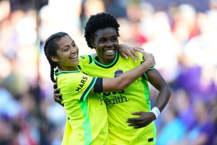 Washington’s Gift Monday is the Spirit’s leading scorer on the year with eight goals.