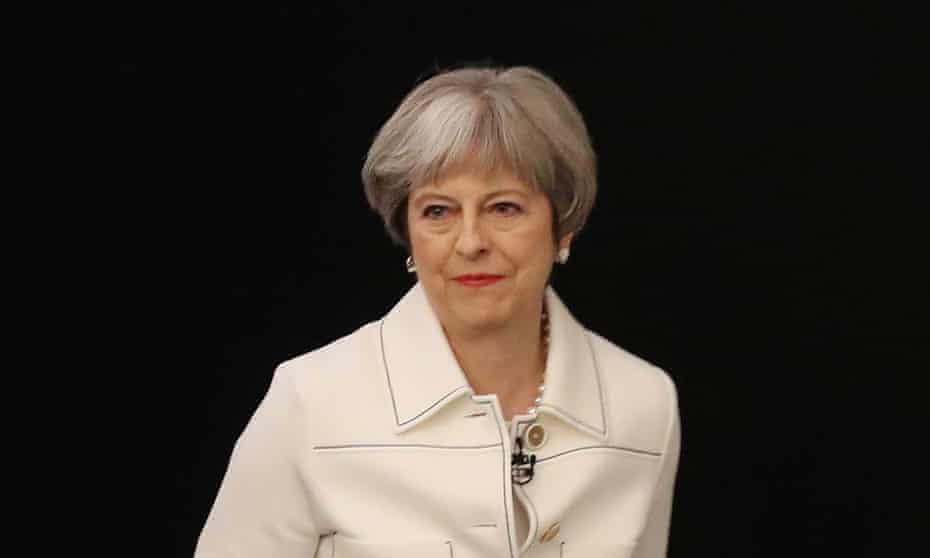 Theresa May as the Conservative spring forum