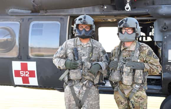 Members of the Aviation Regiment on Exercise Talisman Sabre