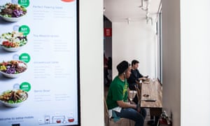 People in San Francisco eat lunch in the Soma neighborhood. Like meditation and mindfulness before it, fasting has become the latest trend in self-improvement.