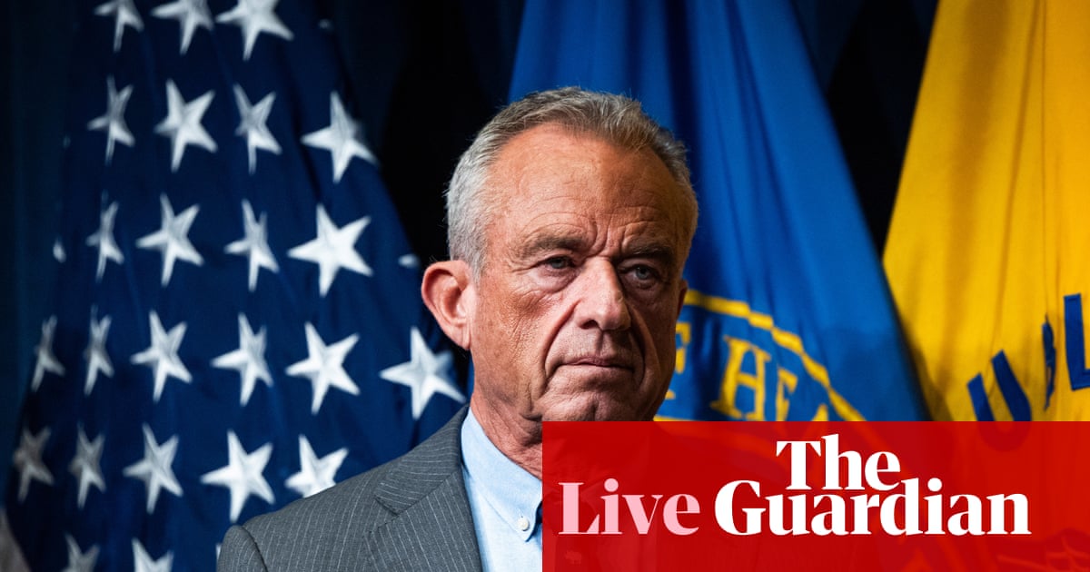 RFK Jr announces moves to cut off gender-affirming care for children – US politics live
