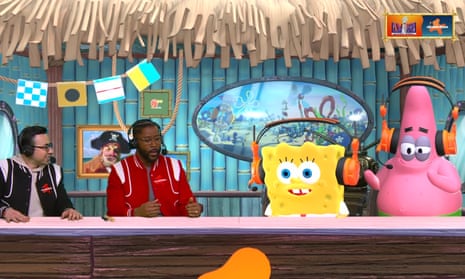 Nickelodeon's Super Bowl broadcast: an ingenious, wildly chaotic