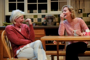 Note of reconciliation … King with Laura Matthews as Alison.