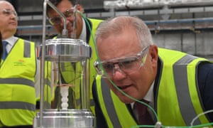 Earlier this year, prime minister Scott Morrison visited Star Scientific, a hydrogen research facility in Berkeley Vale with energy minister Angus Taylor