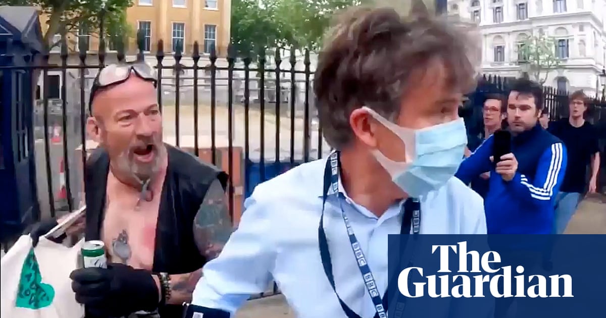 BBC journalist tells court how he was chased by mob of anti-vaxxers
