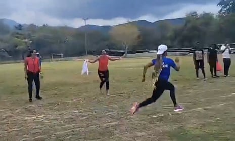 Olympic champion Shelly-Ann Fraser-Pryce wins race at son's sports day – video | Athletics | The Guardian