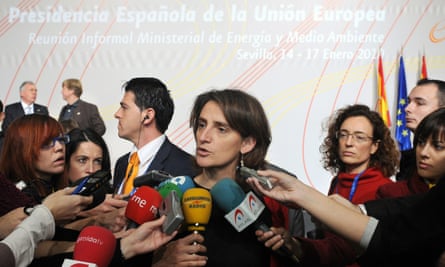 Spain’s State Secretary for Environment Teresa Ribera