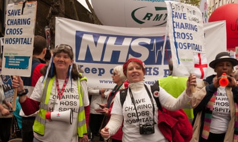 The closure of Charing Cross hospital came under fire after plans to sell off 87% of the property were revealed by the Guardian.