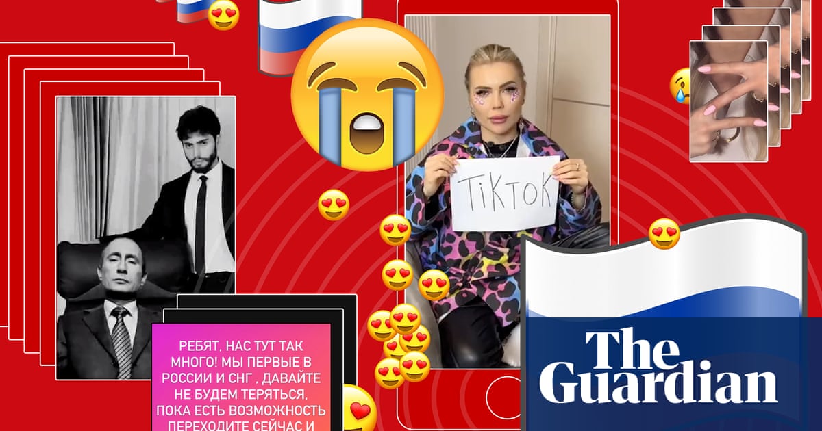 Pro-war memes, Z symbols and blue and yellow flags: Russian influencers at war