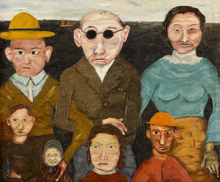 Lucian Freud … Les Réfugiés.
