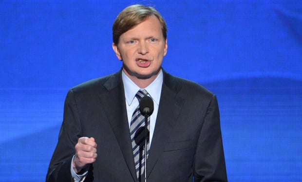 Jim Messina, Campaign Manager, Obama for America, speaks at the 2012 Democratic National Convention at the Time Warner Cable Arena in Charlotte, North Carolina on September 6, 2012
