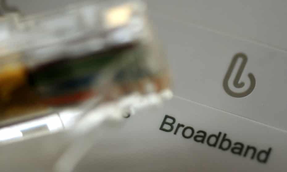 broadband router and cable