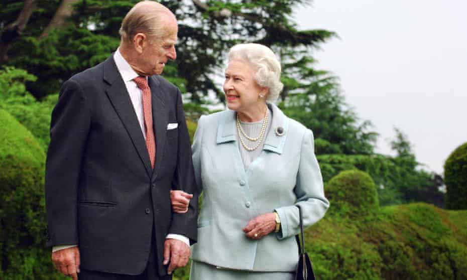 The Queen and Prince Philip mark their diamond wedding anniversary in Hampshire in 2007.