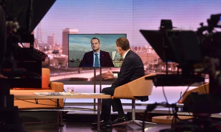 The Andrew Marr Show was one of Burley's duties at the BBC.