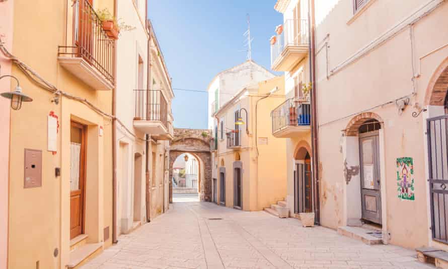 La vieille ville de Termoli.