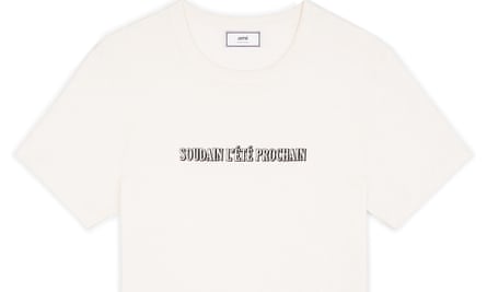 Ami’s slogan T-shirt.