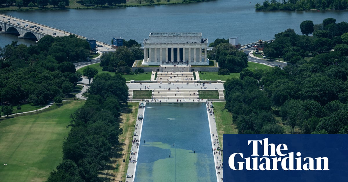 Trump acknowledges ‘real problems’ at reflecting pool after $14m makeover, blaming ‘vandalism’