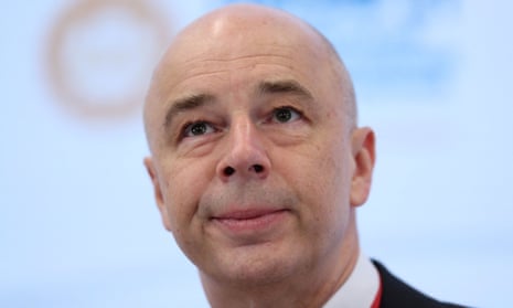 Russian Finance Minister Anton Siluanov.