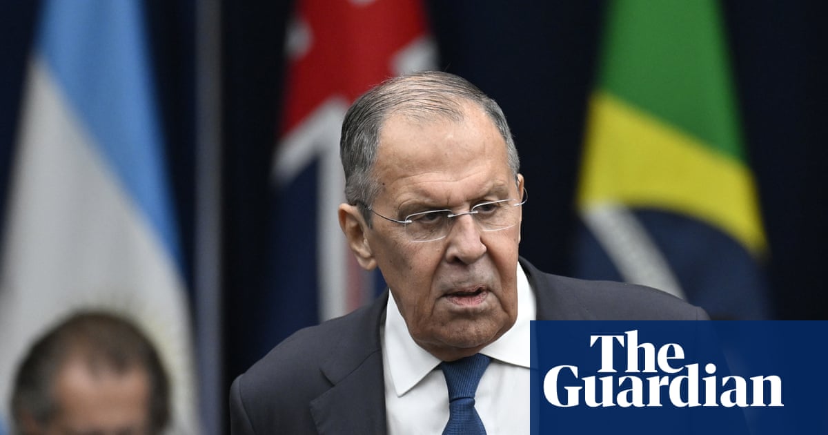 G20部长合影取消,欧盟批评Sergei Lavrov涉乌言论