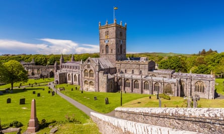 St Davids Cathedral.