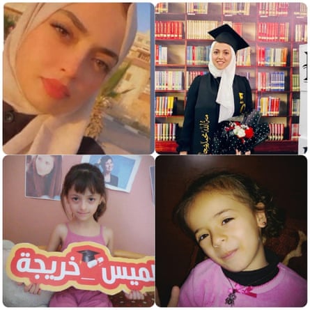 four portraits, including two of children