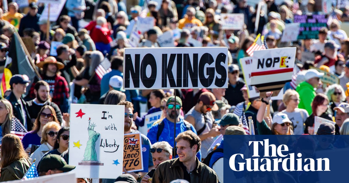 Third No Kings protests to see millions across US push back on Trump administration