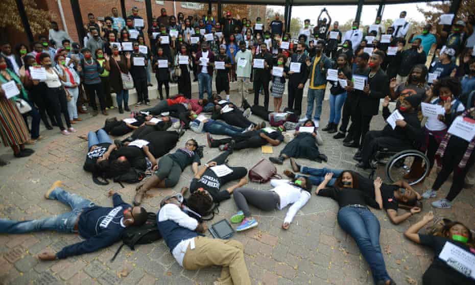 ferguson student protest