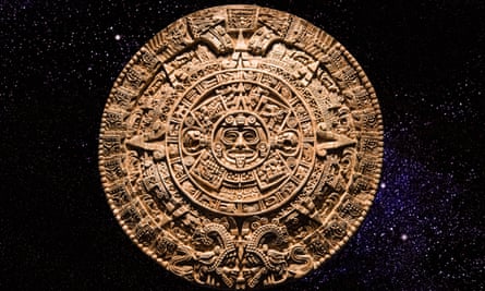 A Mayan calendar.