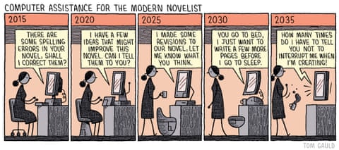 Tom Gauld on coping with computers – cartoon | Books | The Guardian