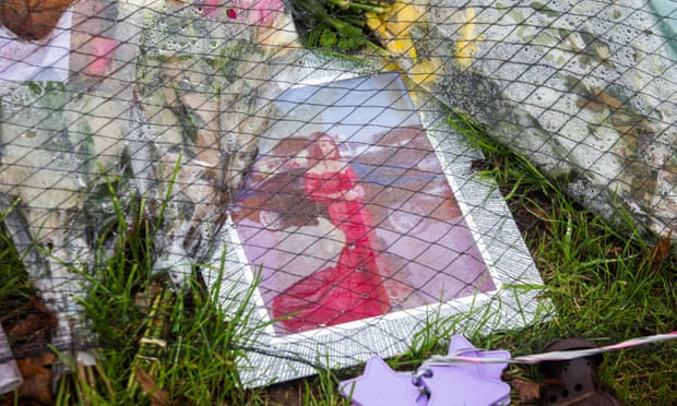 Flowers seen in December 2021 at the Sheepstor Road bus stop in Plymouth, where Bobbi-Anne Mcleod was last seen alive