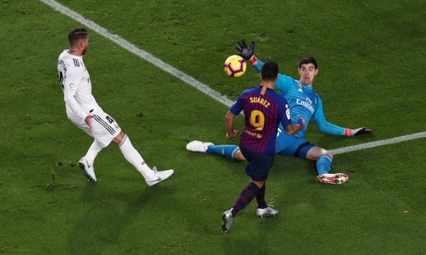 Image result for Luis Suárez hits hat-trick as Barcelona demolish insipid Real Madrid