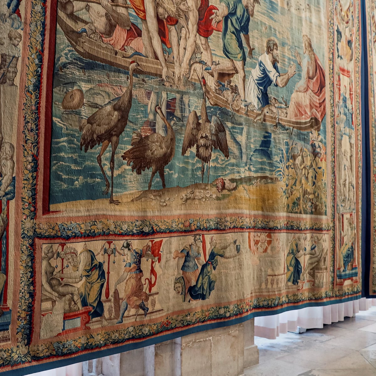 Pigeons drop in on Raphael exhibition in Madrid | Spain | The Guardian