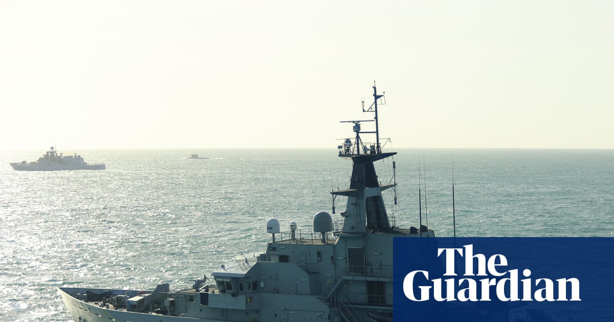 Royal Navy tracks Russian frigate for one month off UK coast