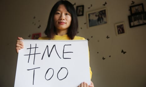 Sophia Huang, a Chinese MeToo activist and journalist who was detained after protests in Hong Kong.