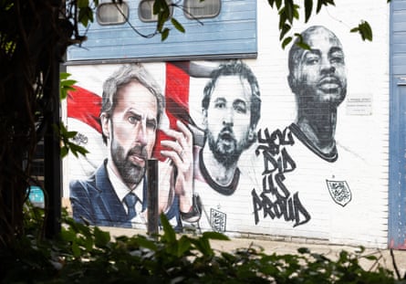 A mural in London.