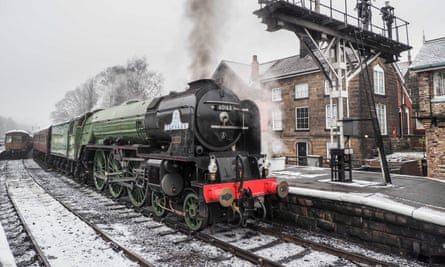Tornado Steam engine at North York Moors Heritage Railway March 2018. LNER Peppercorn Class A1 60163 TornadoMFXH3W Tornado Steam engine at North York Moors Heritage Railway March 2018. LNER Peppercorn Class A1 60163 Tornado