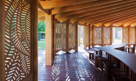 ‘Gravitational force’ … the theatrical interior.