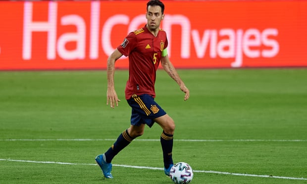 Sergio Busquets was removed from the Spain squad after testing positive for Covid-19 and will miss their opening game against Sweden.