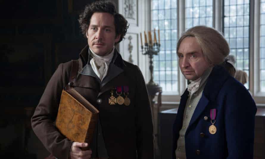 Bertie Carvel as Jonathan Strange and Eddie Marsan as Mr Norrell.