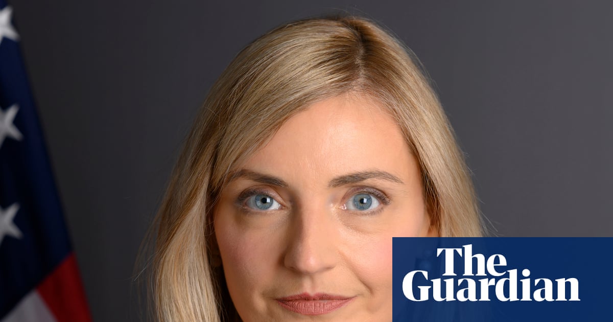 State Department undersecretary Sarah B Rogers, hard at work transforming U.S. public diplomacy into an international Proud Boys book club.