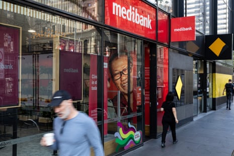 A Medibank store on Elizabeth Street in Melbourne.
