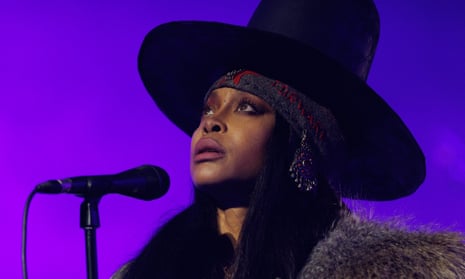 Swagger and spectacle … Erykah Badu.