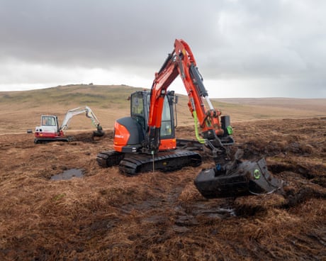 ‘The start of the healing process’: the vital work to restore Britain’s peatlands